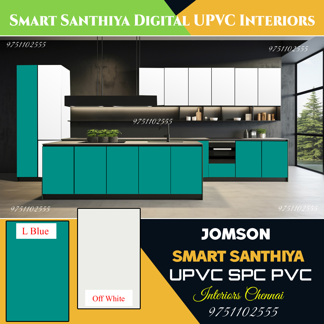 upvc modualr kitchen colors
